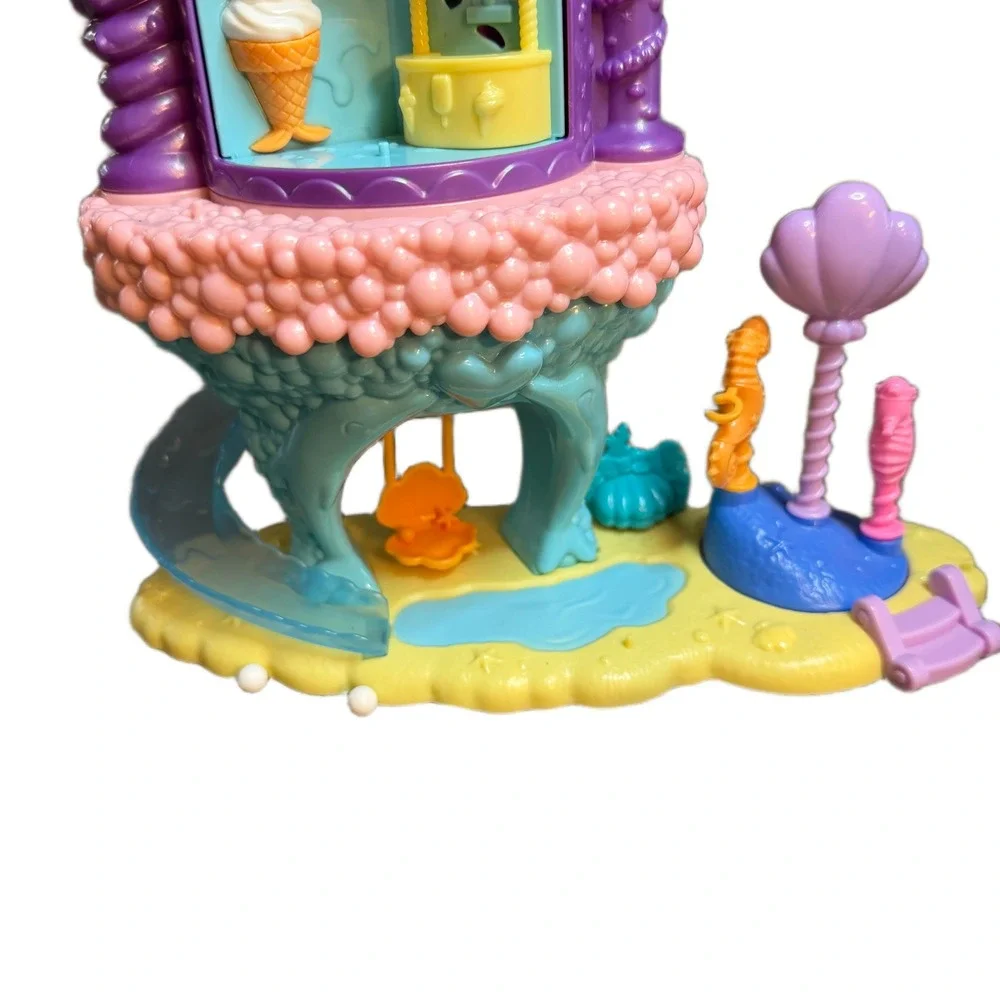 Mattel Polly Pocket Hidden Hideouts Mermaid Cove Playset‎ Purple Pink GFR04